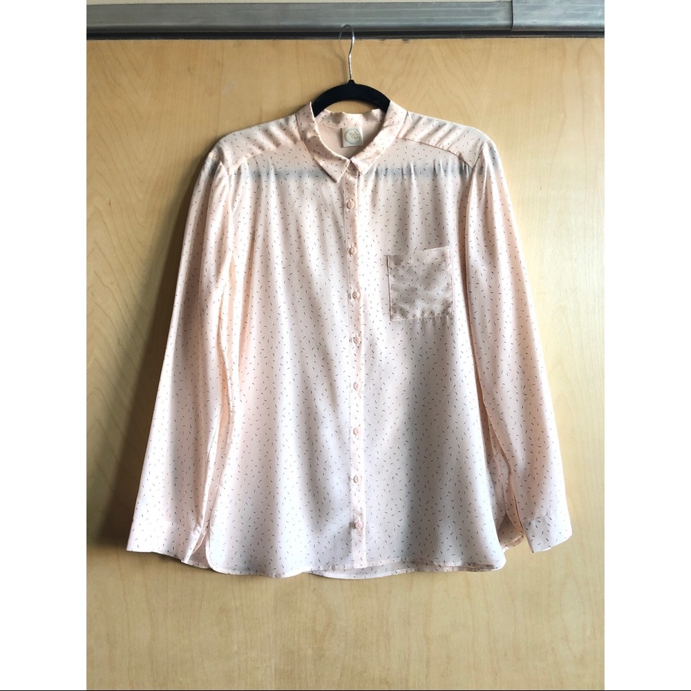 Des Petit Hauts Rosetta Silk Top, Sz. T2/38 🌸